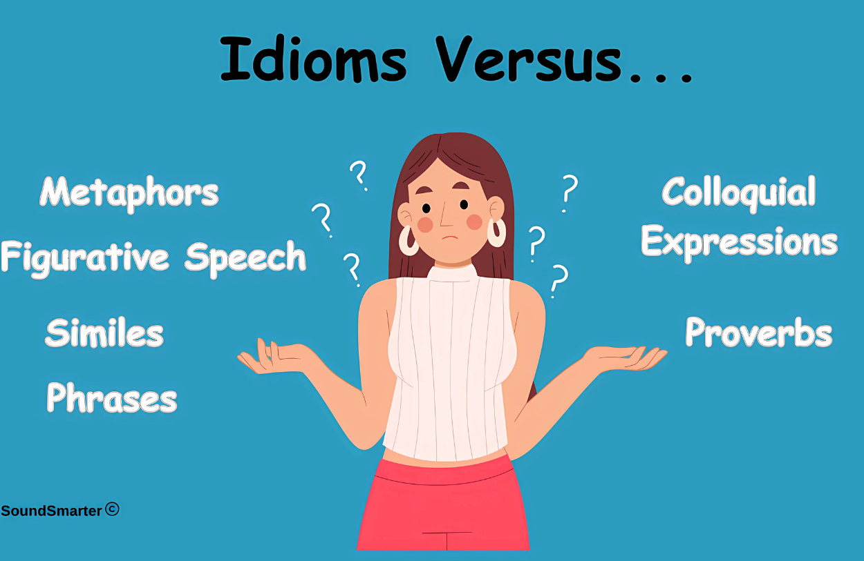 Read more about the article Idioms vs. Metaphors, Similes, Figurative Speech, Expressions